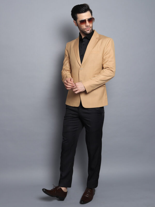 Formal Men Blazer Fawn Color – Ragal Fashion Hub