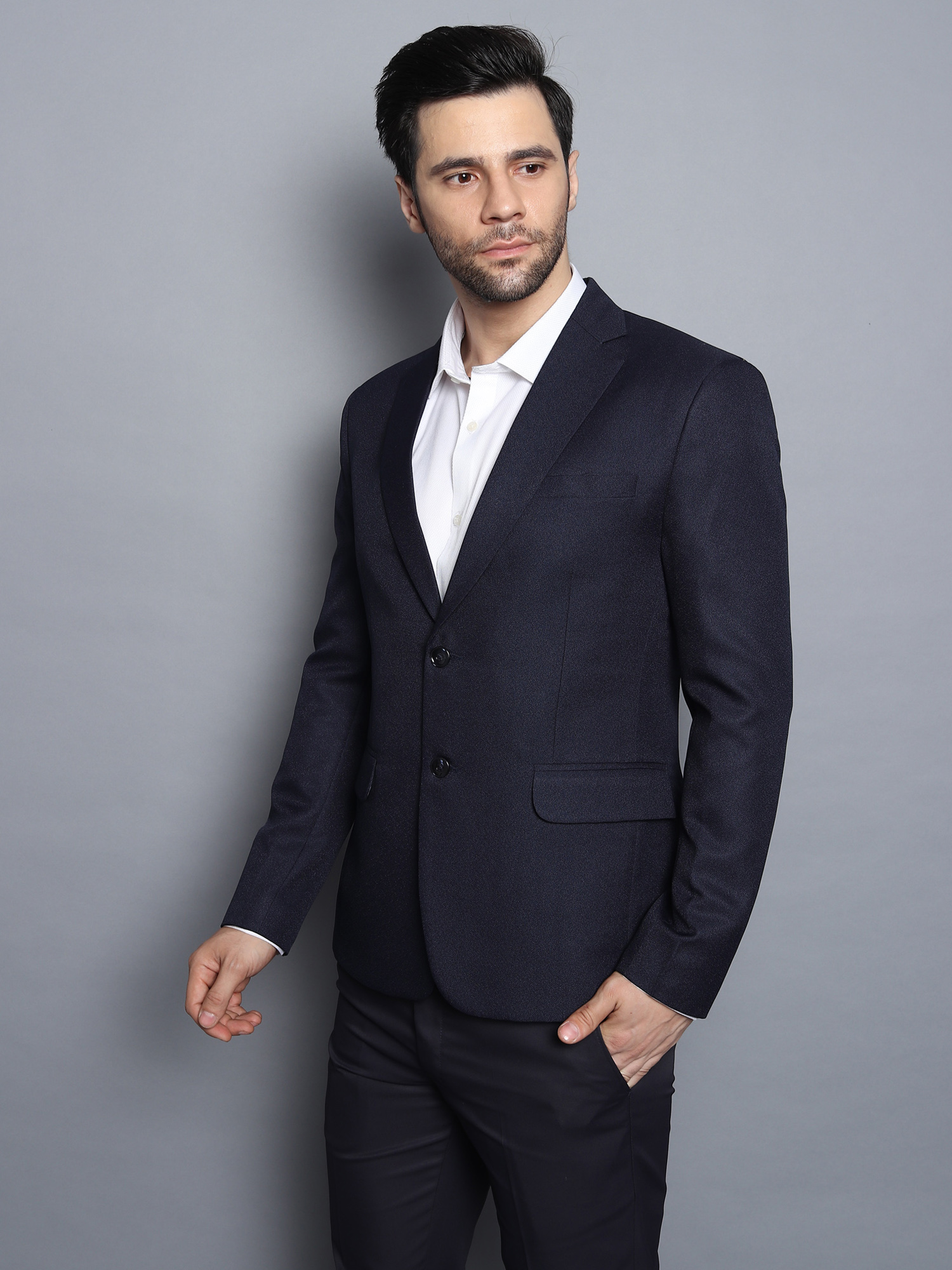 Formal Men Blazer Navy Blue – Ragal Fashion Hub